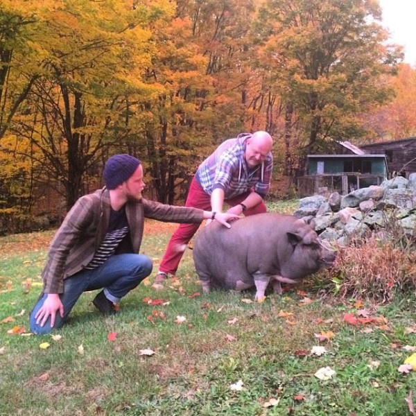 Snorri Helgason with Abe R. Ham by Dr. Gunni