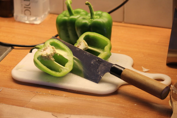 Green Pepper Goulash