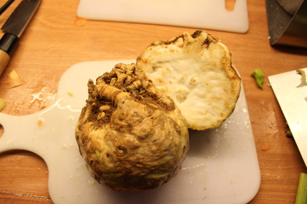 Celeriac Halloween