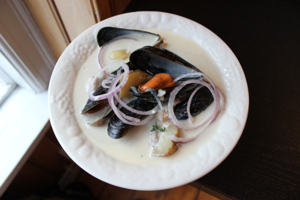 Kræklingasúpa Mussel Soup