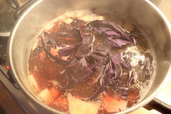 Christmas Soup in a pot