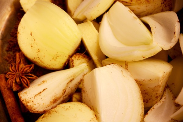 Spices and Onions and Ginger