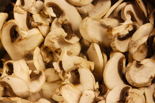Sliced Mushrooms