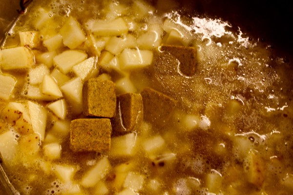 Dulse and Mushroom broth
