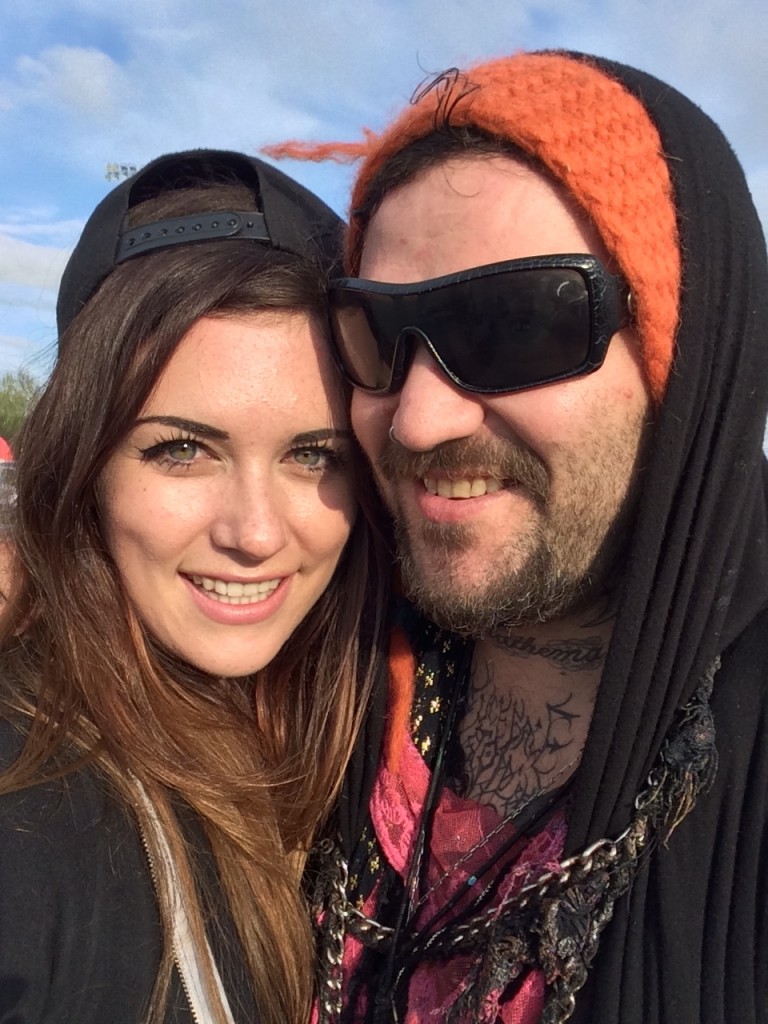 Hannah and Bam Margera