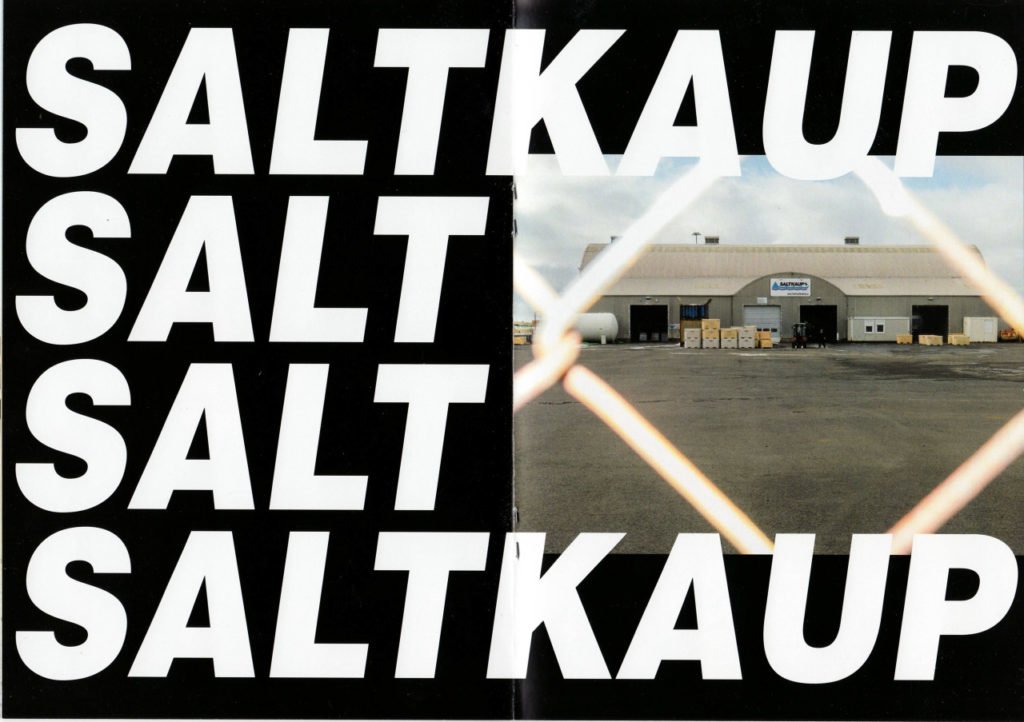 A spread from P4 by Kjartan Hreinsson