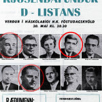 Independence Party Campaign 1966