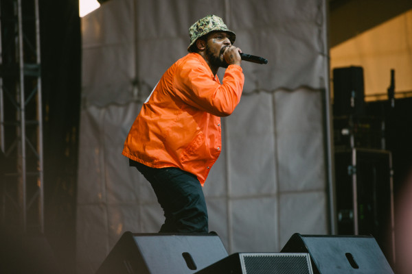 ScHoolboy Q pumps up the crowd