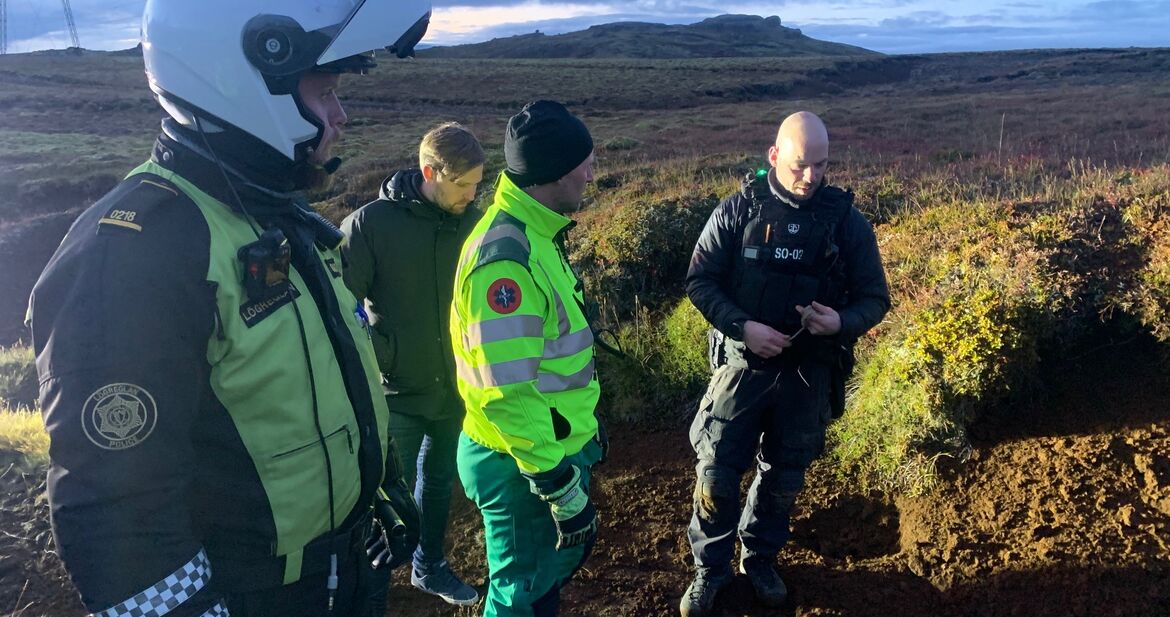 From Iceland - Bomb from World War II found and destroyed