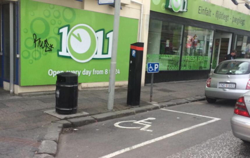 Epic Disabled Parking Space Fail