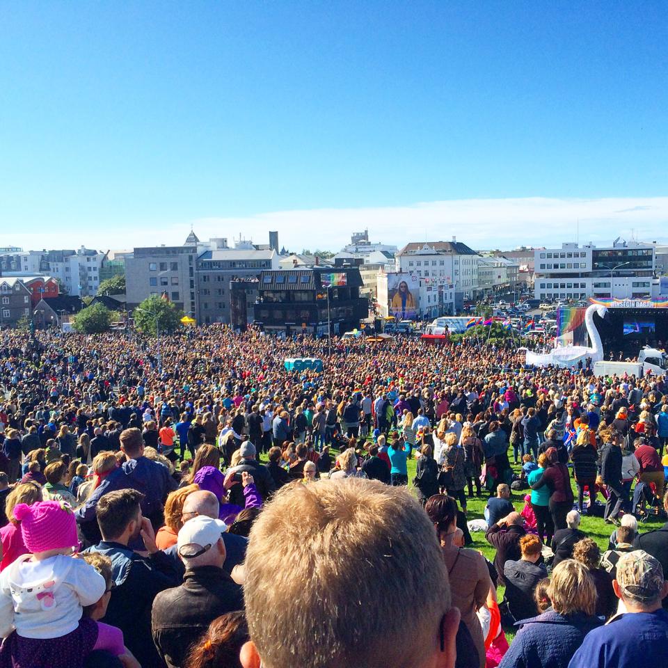 Over One-Fourth Of Iceland Attend Reykjavík Pride