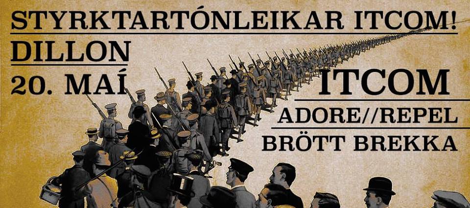 Happening Today: Adore//repel, In the Company of Men & Brött Brekka at Dillon