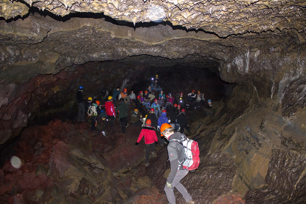A Craving For Caving In The Leitahraun Lava Field