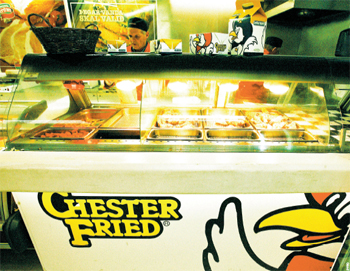 BEZT Í HEIMI: Chester fried chicken