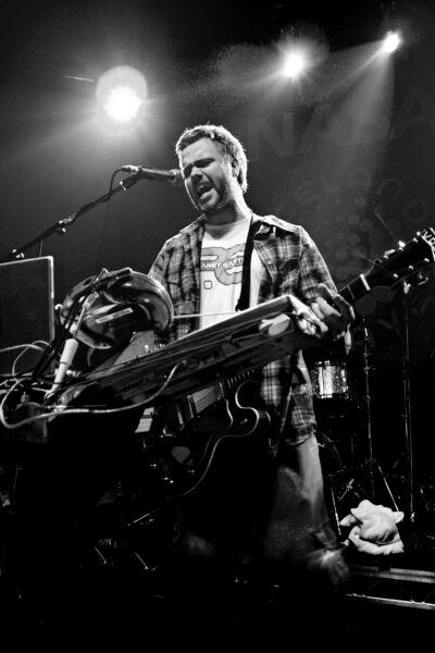 Mugison performing at Iceland Airwaves 2004