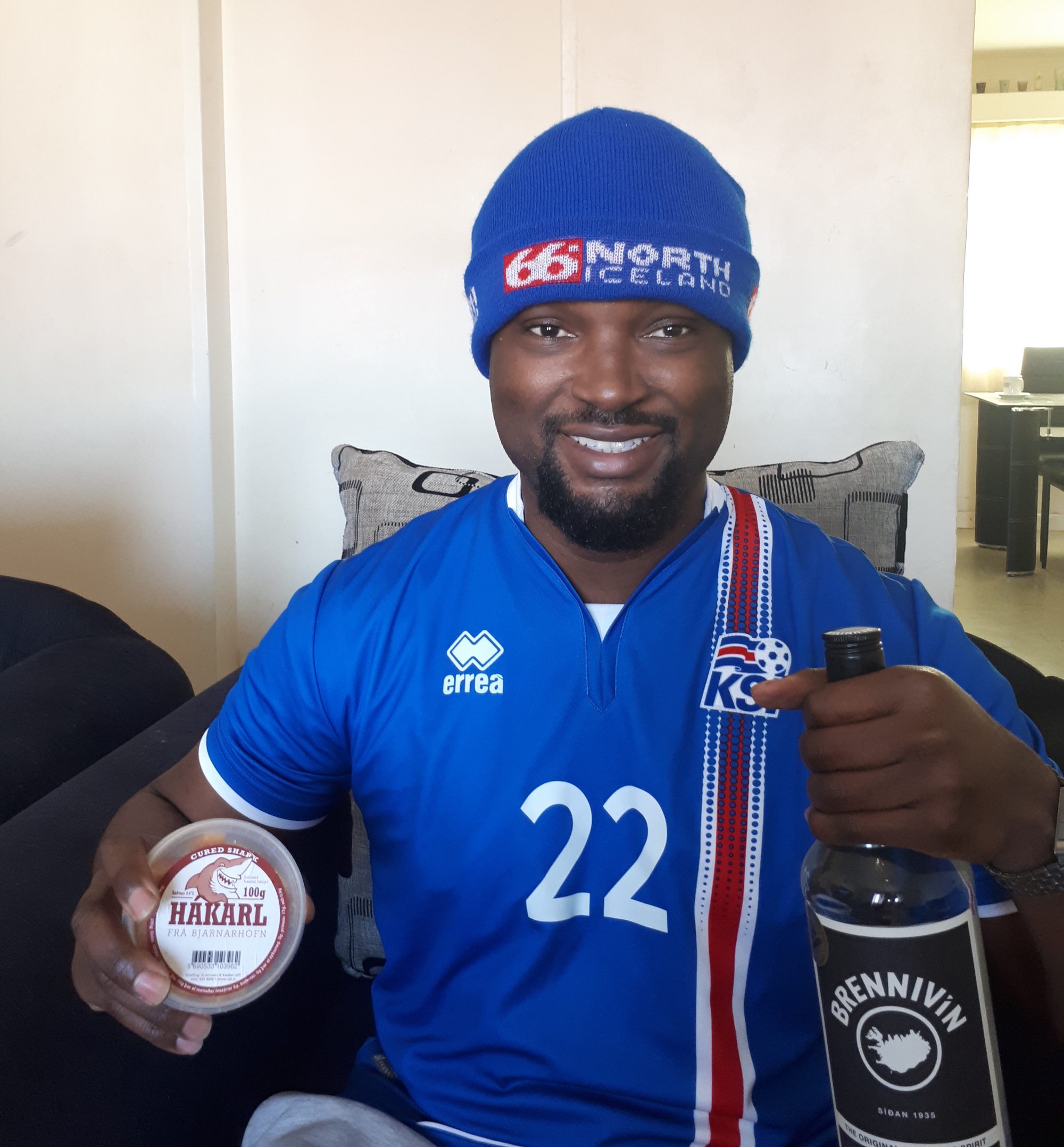 Why I Choose Iceland, By African Supporter Arnold Kanyangonda