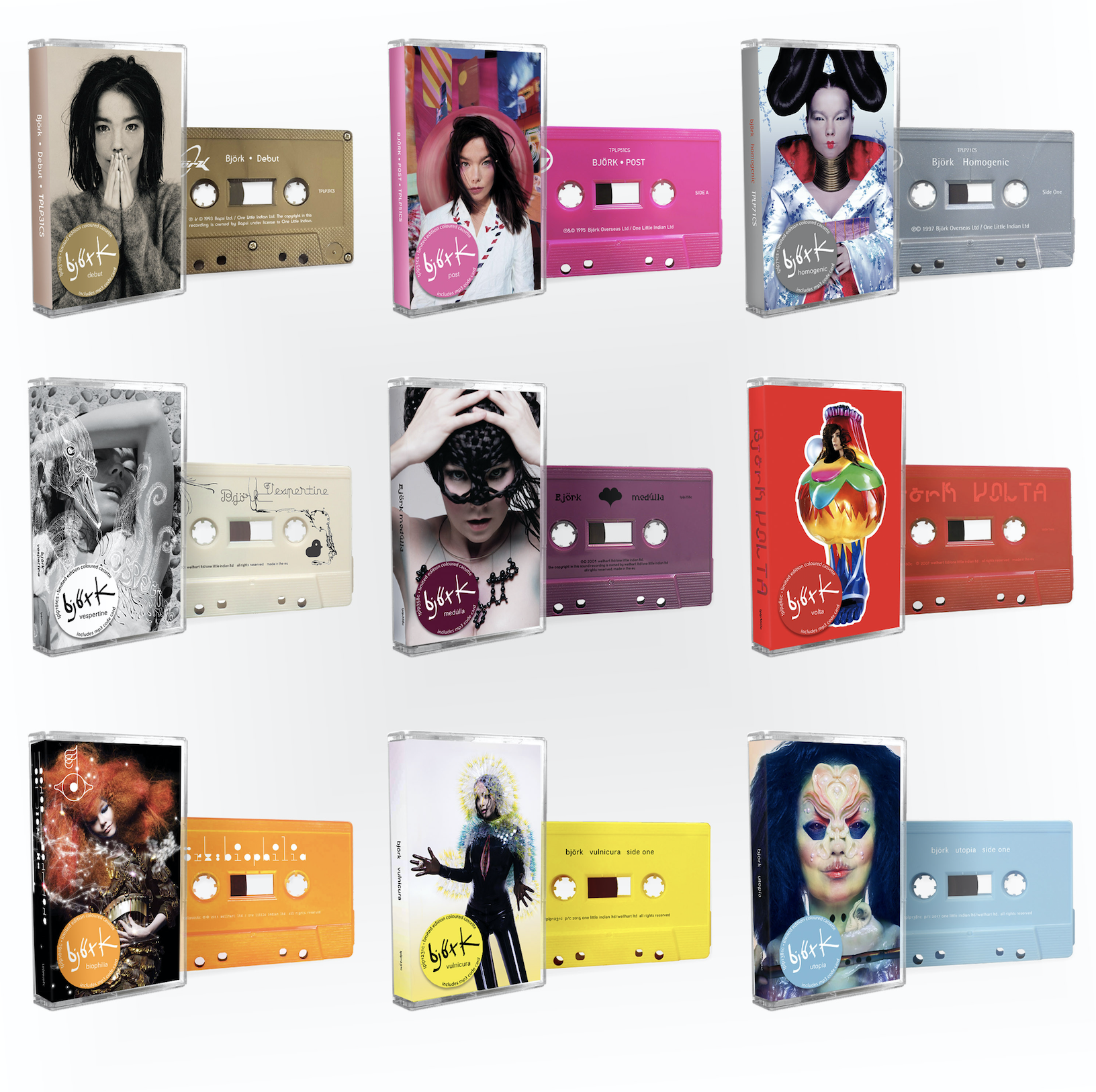 Björk To Unleash Back Catalogue On Cassette Tape