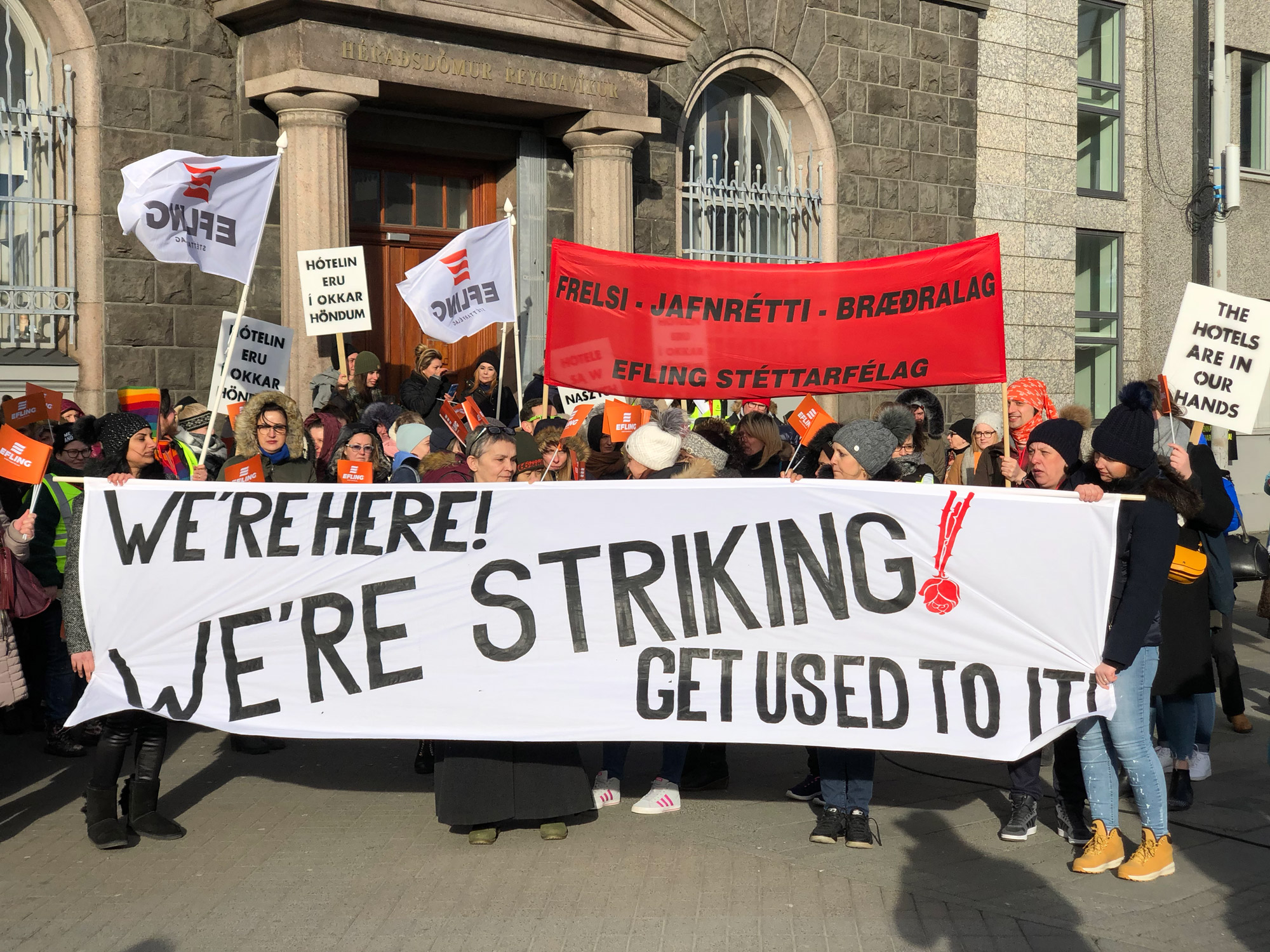 Reykjavik Area Hotel Workers Go On Strike Tomorrow