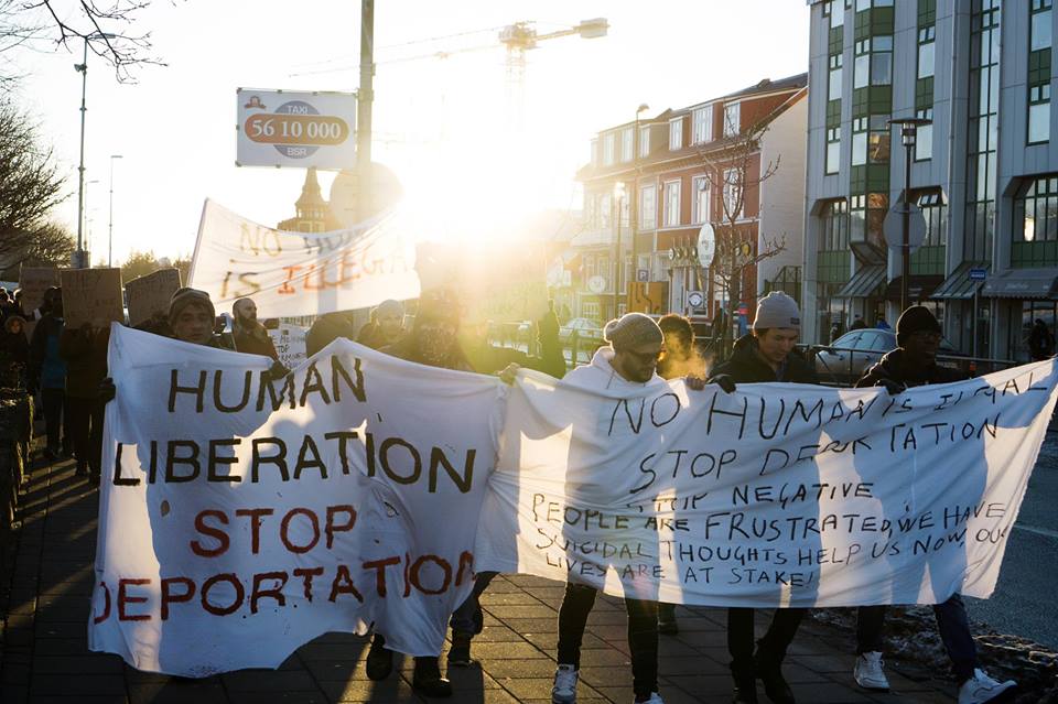 Refugees In Iceland Will March From Keflavík To Reykjavík
