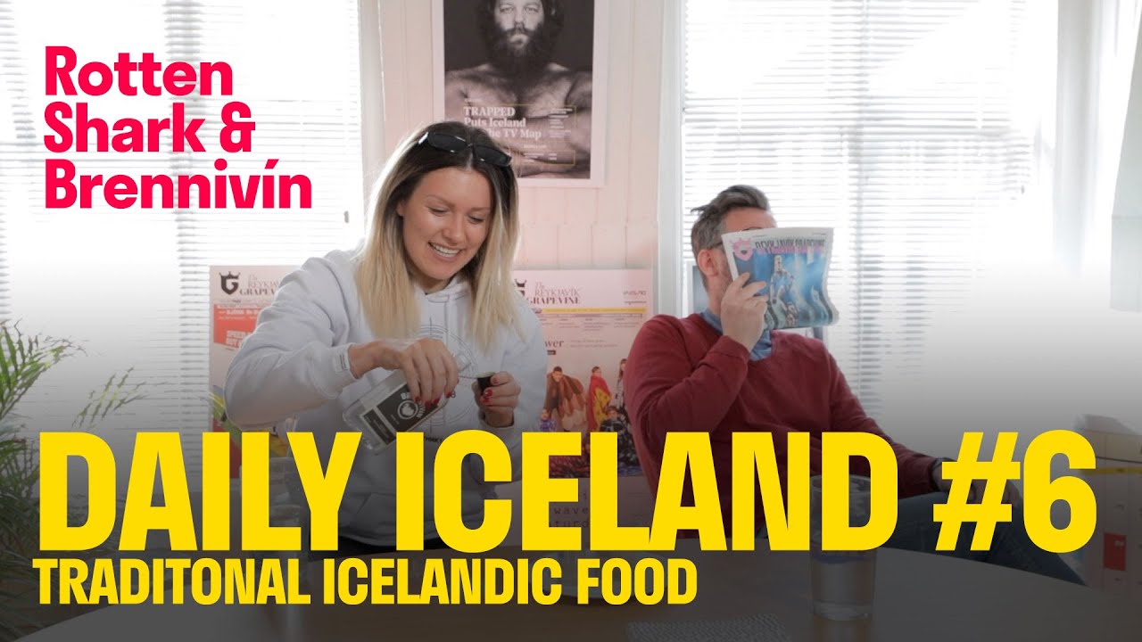 Food Of Iceland: Shark and Brennivín