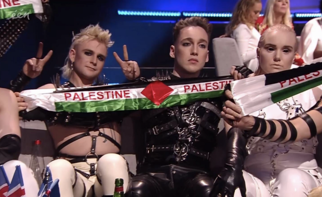 Icelandic Public Broadcasting Fined For Hatari’s Palestinian Flag Statement