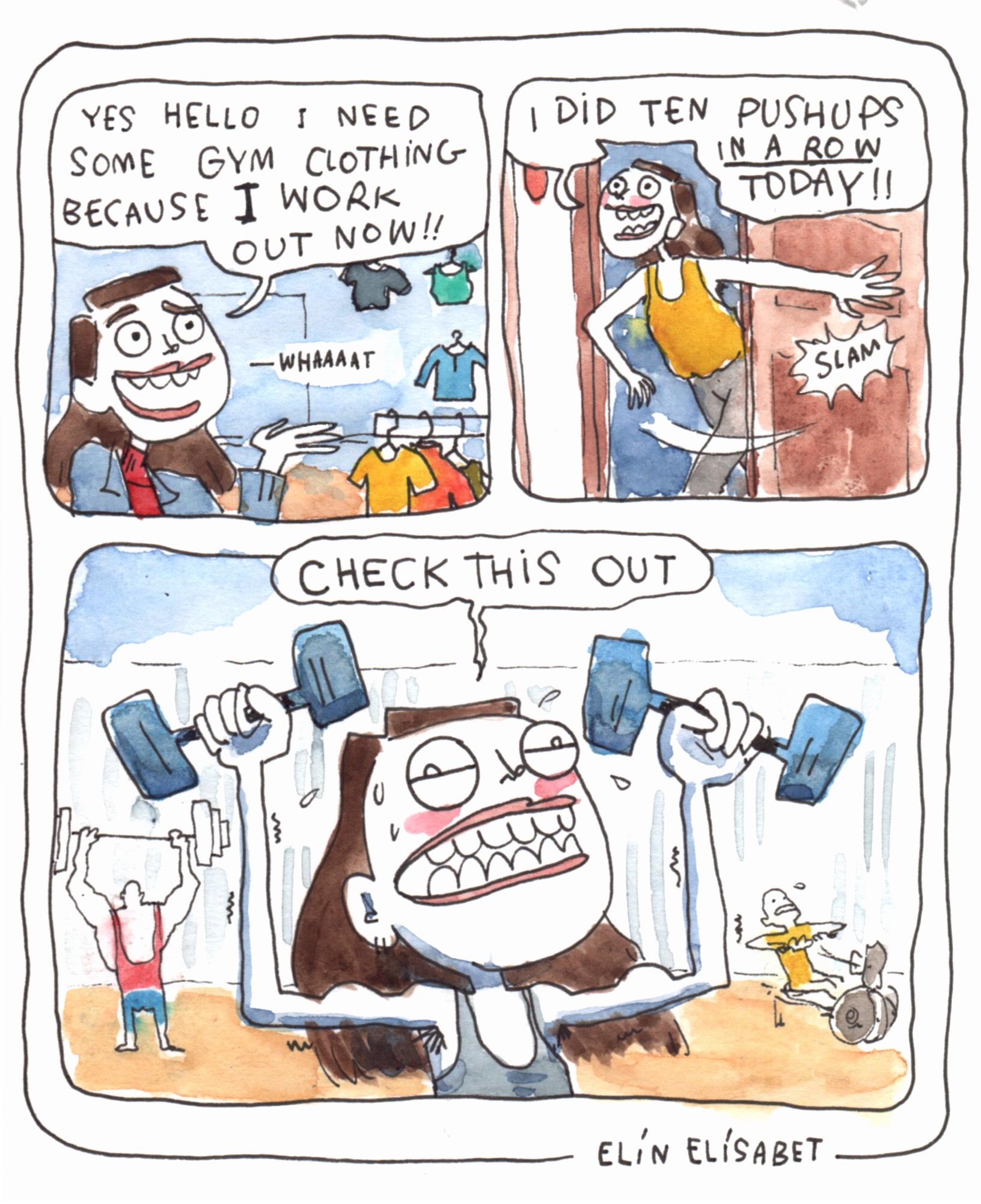 Elín Elisabet’s World: The Gym