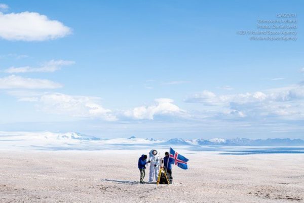 Mars Suit Tested In Iceland
