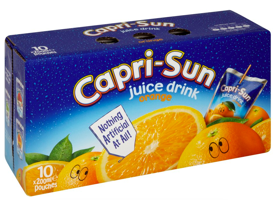 Capri Suns Found To Have Alcohol In Them, Pulled From Shelves