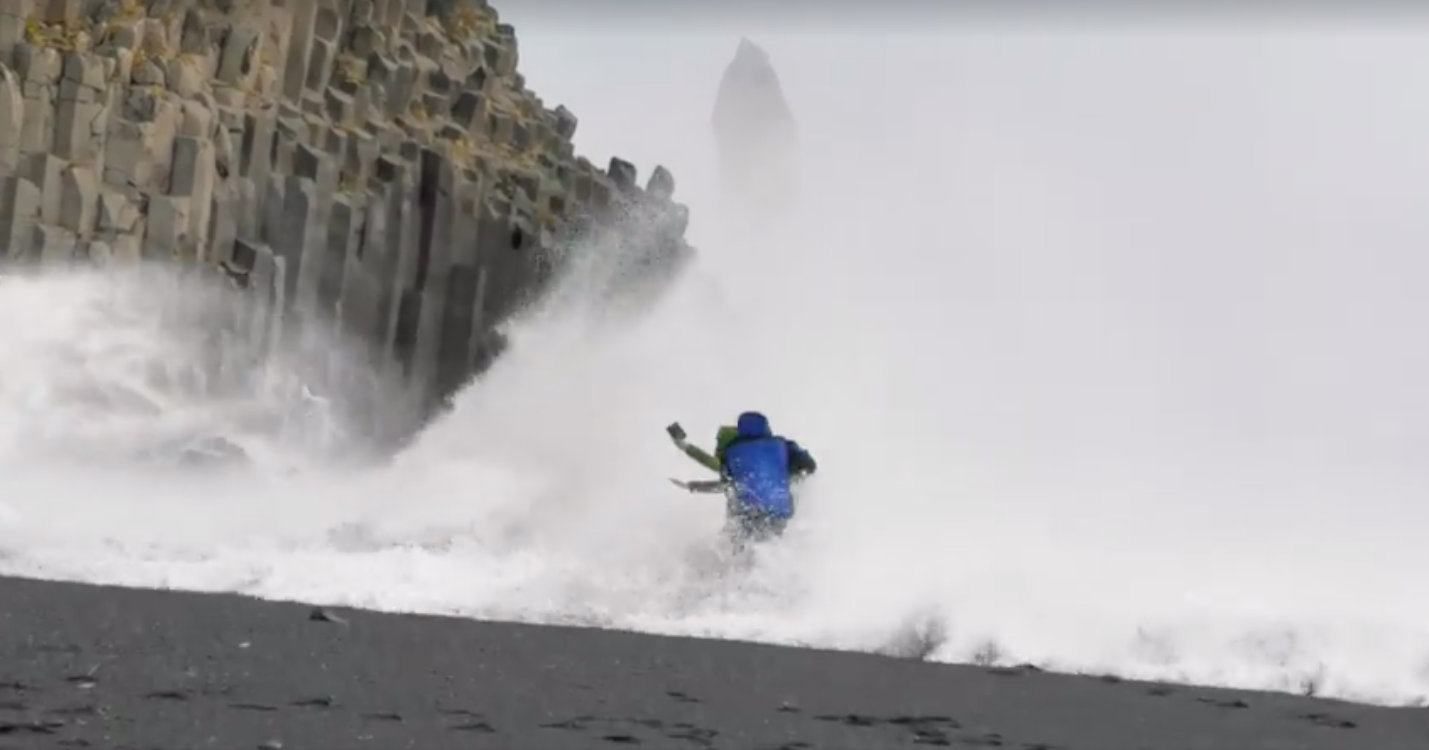 Yet Another Group Of Tourists Learn The Hard Way What Reynisfjara Is About