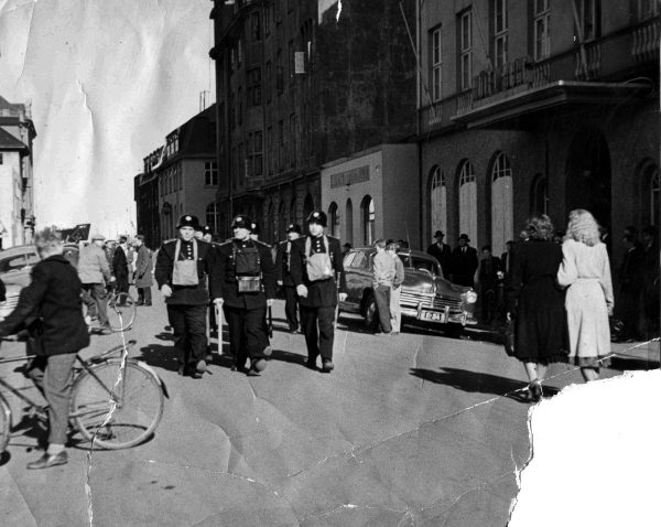 Hotel Borg during the war