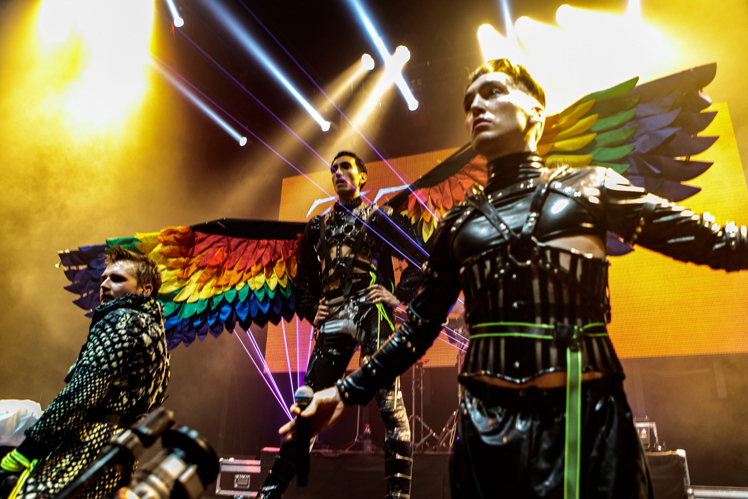 Hatari Opens Their Rainbow Wings In Russia