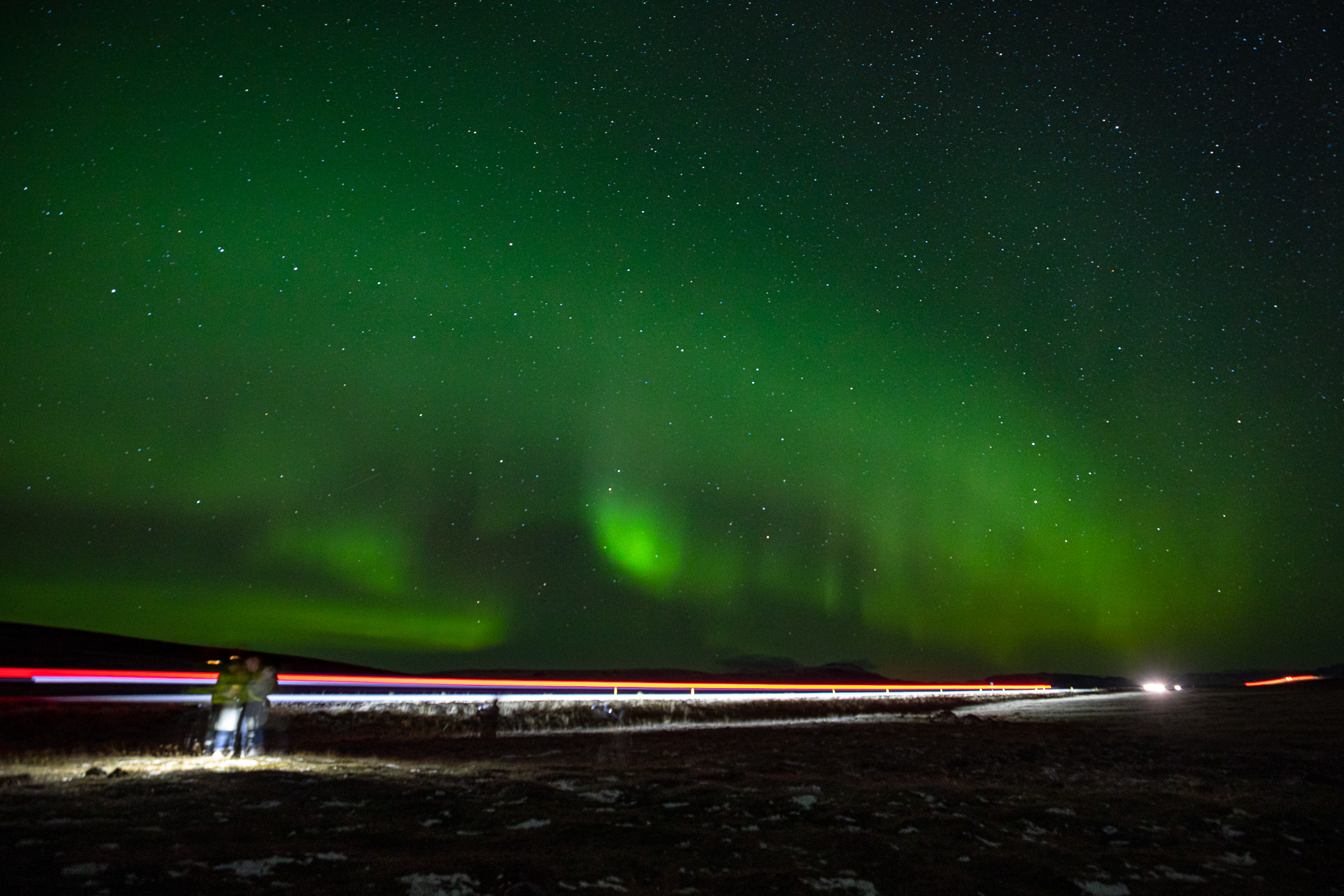 The Northern Lights “Return” To Iceland