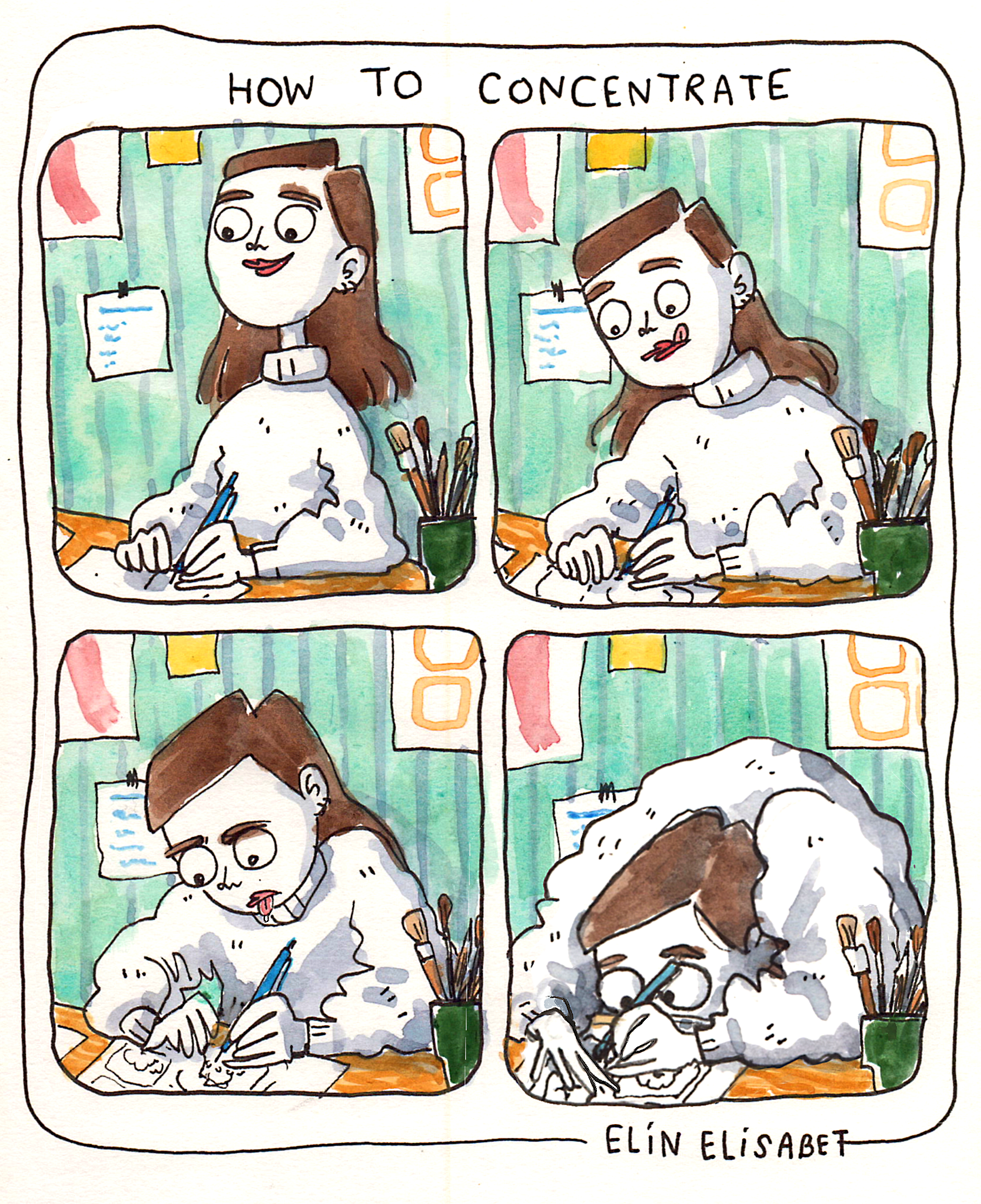 Comic By Elín Elísabet
