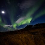 Aurora and Moon