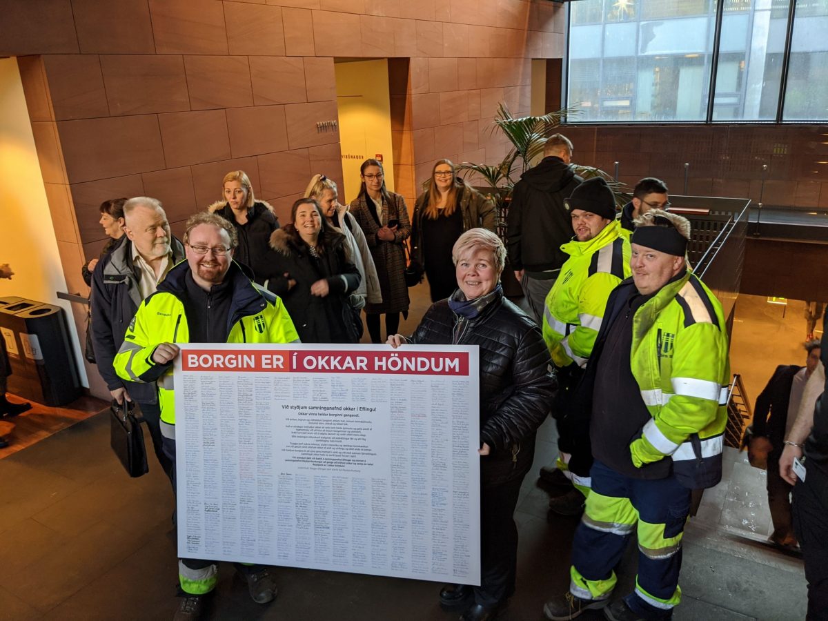 Collective Bargaining Reached With Efling Reykjavik City Workers