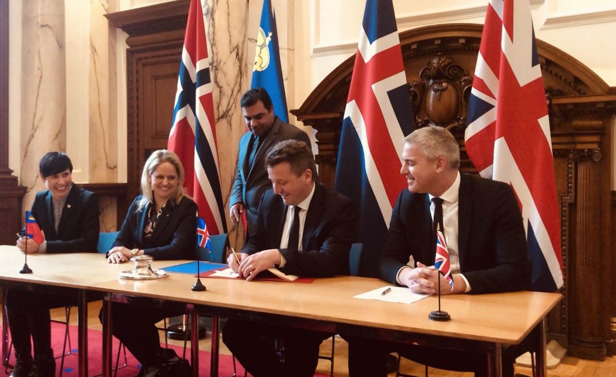 Iceland And Britain Sign Agreement, Ensuring Pre-Brexit Rights Until End Of 2020