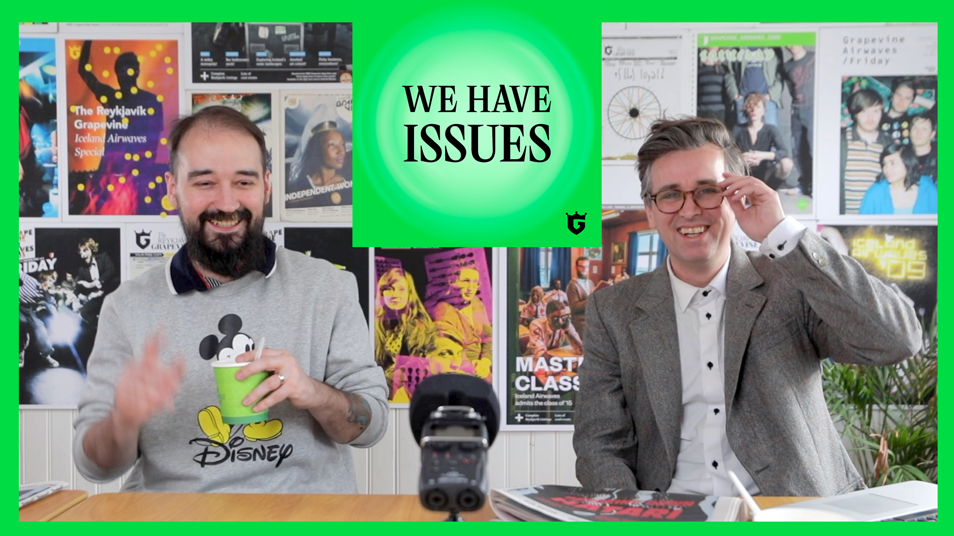 Grapevine Podcasts: We’ve Got Issues! Hatari, Bíó Paradís, Immigration And More!