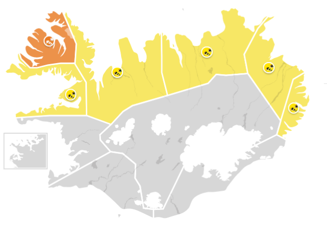 Wind, Rain, And Snow Throughout Northern Iceland