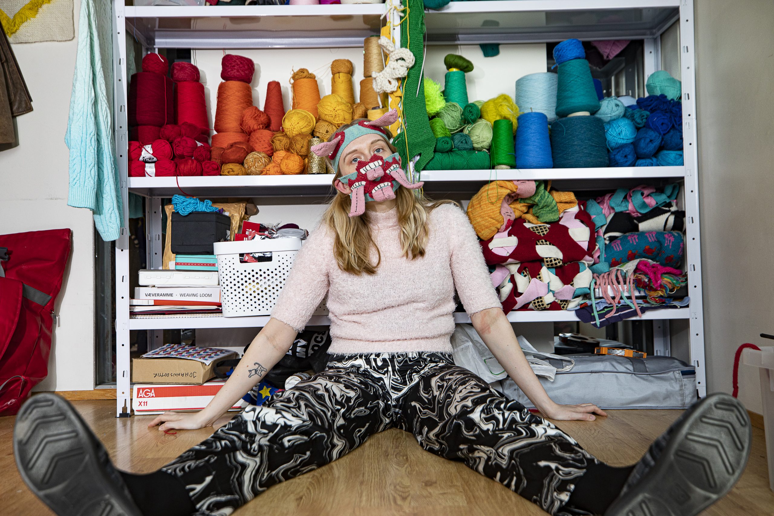 Knit Today Coronavirus: Ýrúrarí’s Unconventional Take On Face Masks
