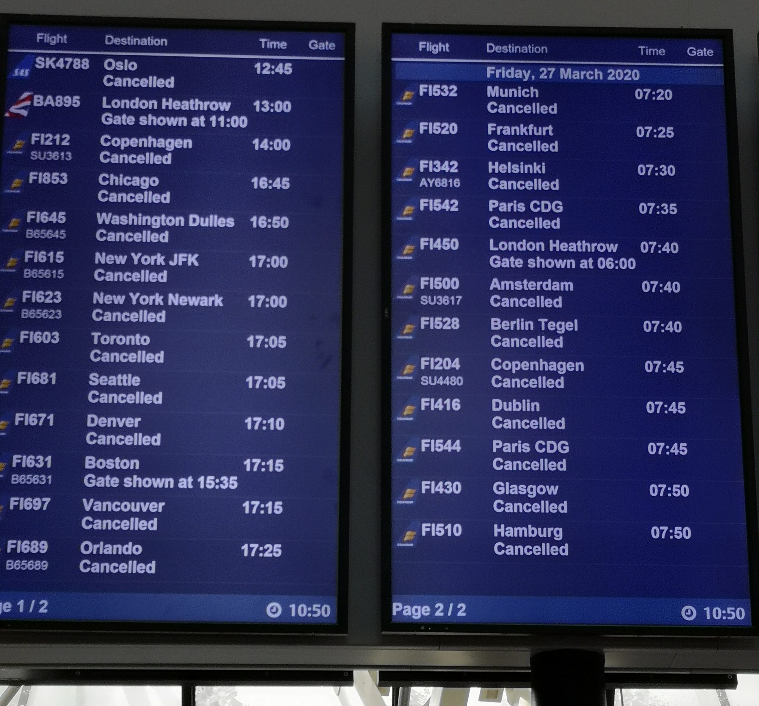 Uncertainty Over Future Of Flights To Iceland After Easter
