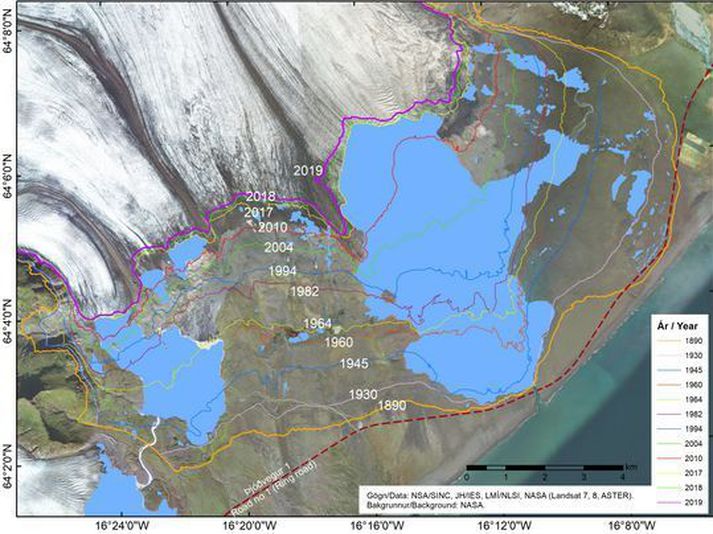 Alarmingly High Levels Of Glacier Decline Recorded In Iceland Last Year