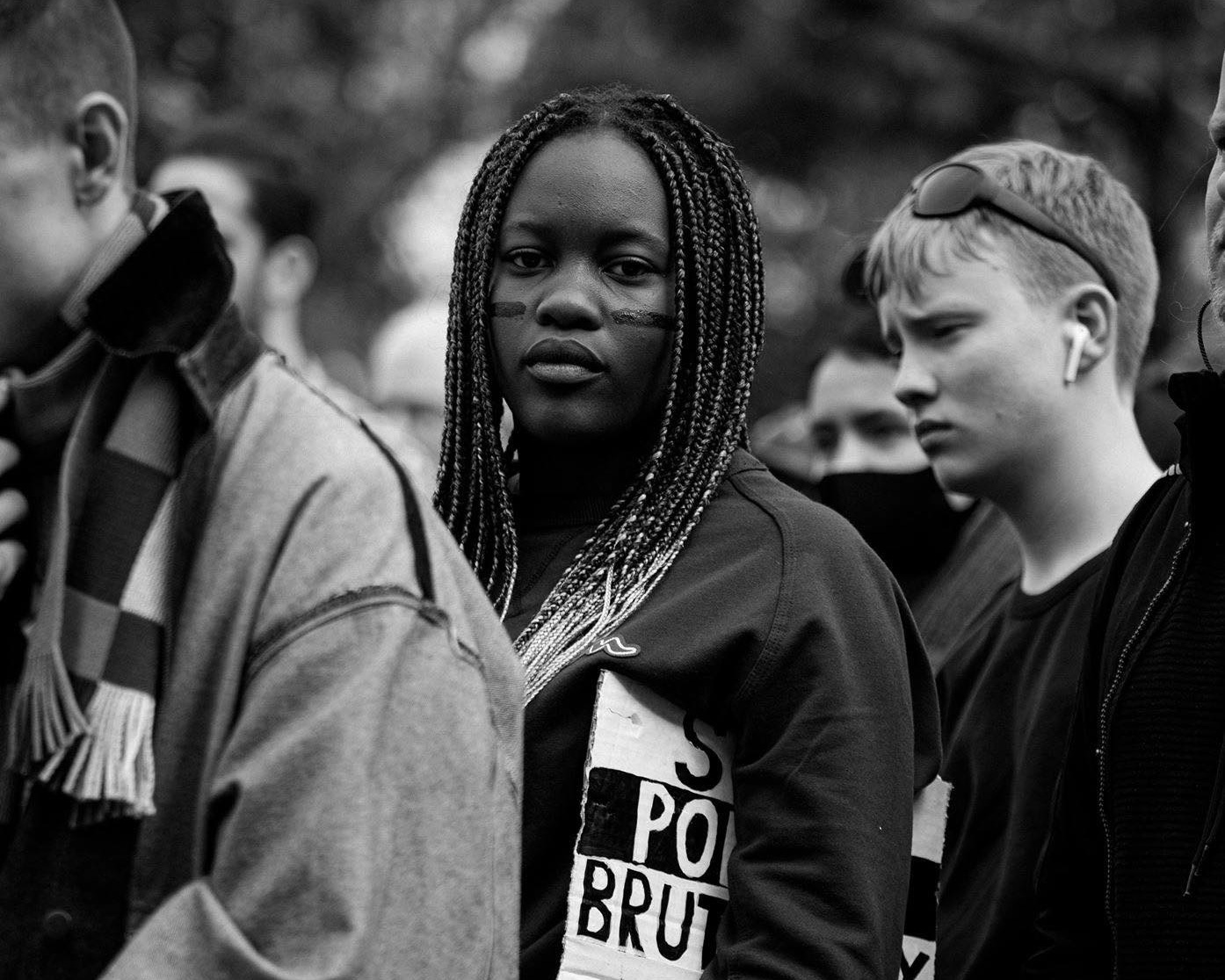 Photos: #BlackLivesMatter Demonstration In Reykjavík