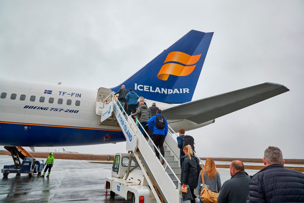 From Iceland – Icelandair flies to Antarctica today