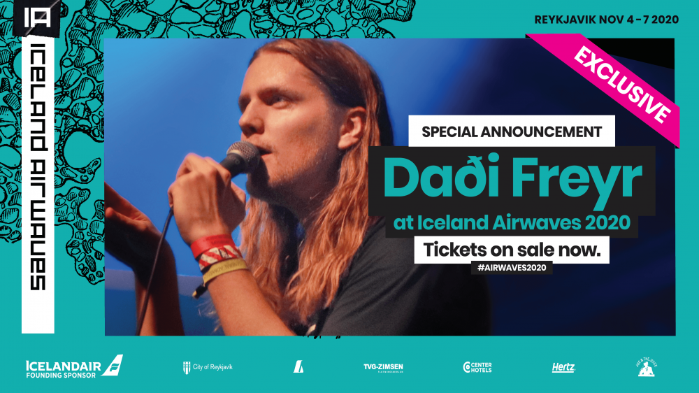 Airwaves Is Officially On, Daði Freyr To Play