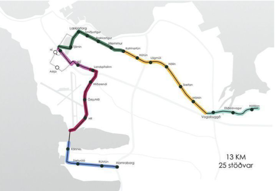 Garðabær And Seltjarnarnes Residents Most Opposed To Borgarlína Bus Line