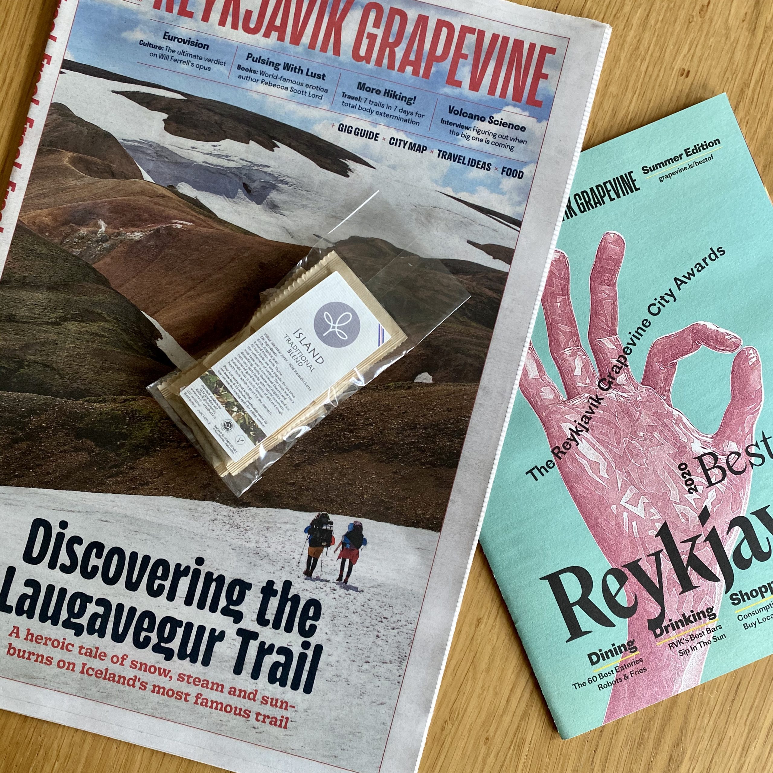 Icelandic Tea With Your Next Grapevine Subscription!