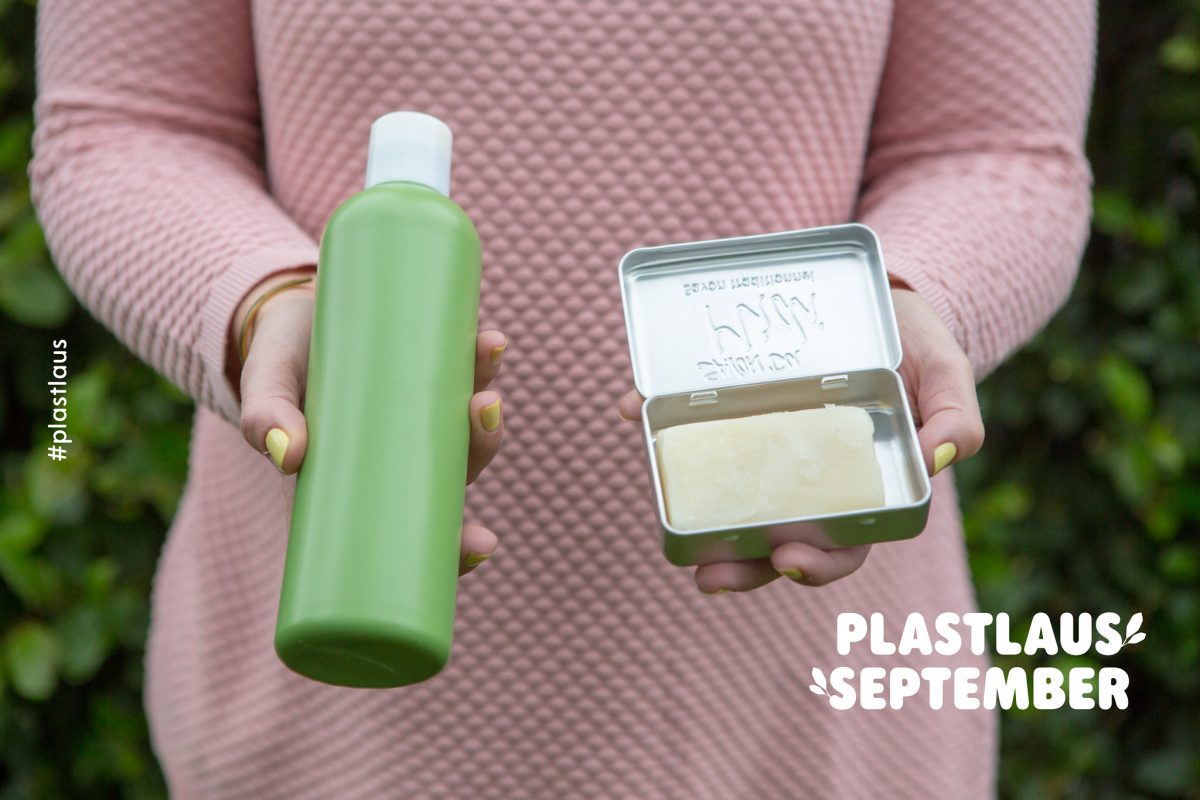 Peeling Off The Plastic Wrap For “Plastic Free September”