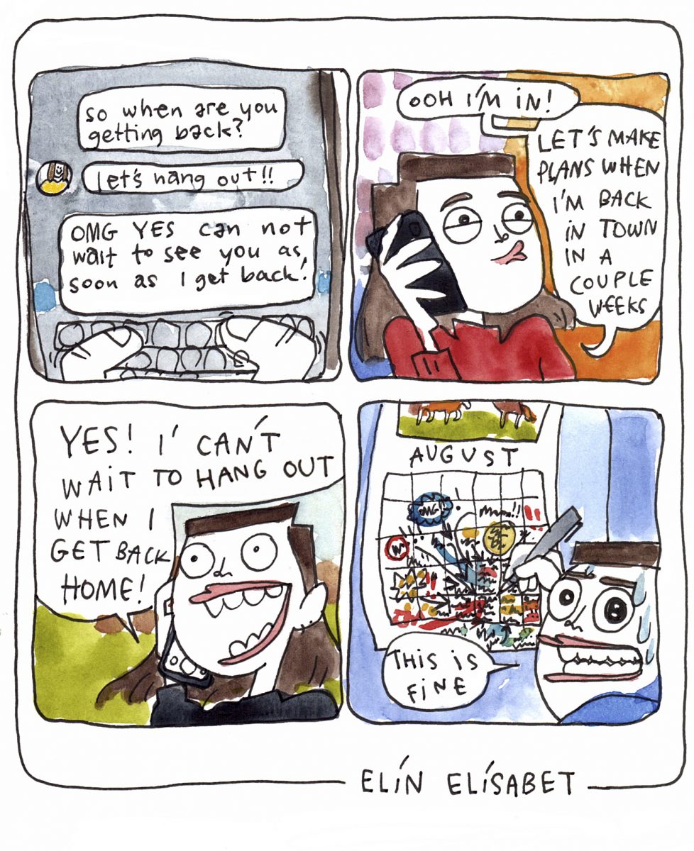 Let’s Hang Out: A Comic By Elín Elísabet