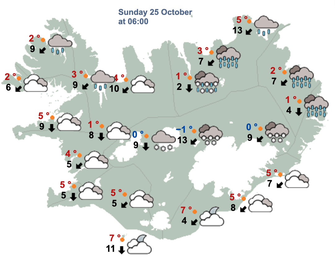 From Iceland – Earthquake to accompany bad weather, Hooray!