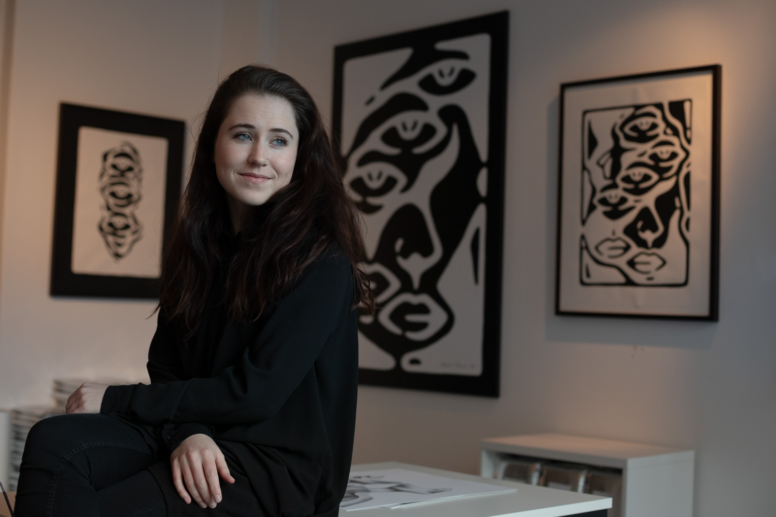 Comfort & Contrast: Rakel Tomas Finds Peace In Black And White
